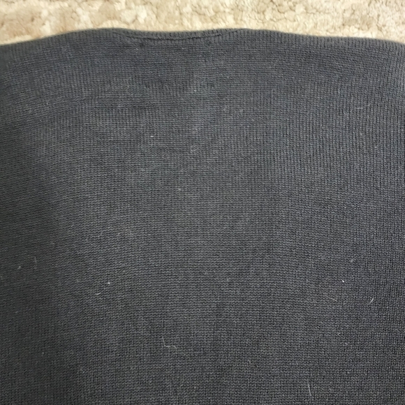 Vintage Miss Pendleton Argle Wool Black Cardigan Size L - Picture 11 of 11